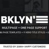 قالب چند منظوره وردپرس Brooklyn