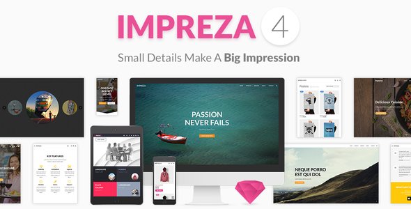 پوسته چند منظوره وردپرس Impreza