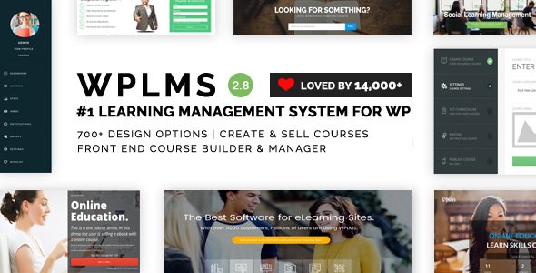 قالب و سیستم آموزش آنلاین وردپرس WPLMS